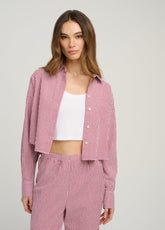 THE CROP EX-BOYFRIEND SHIRT