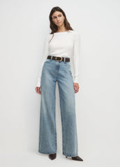 THE MISCHA SUPER HIGH RISE WIDE LEG