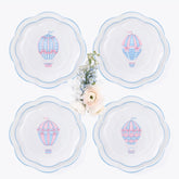 Bea Balloon Dinner & Starter Plates (Set of 8)