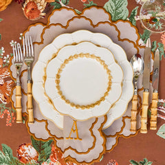 Putty Laurel Starter Plates (Set of 4)