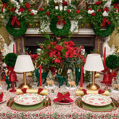 Christmas Wreath Glasses (Set of 4)
