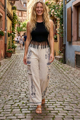 Johnny Was Biya Embroidered Bekki Cargo Pants B68024 *