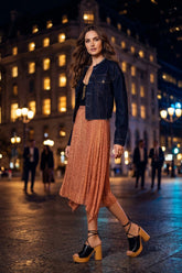 Johnny Was Jade Jillian Handkerchief Midi Skirt L76024