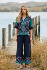 Johnny Was Jade Yasmin Cropped Easy Pant L69825-6