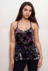 Johnny Was Workshop Velvet Tank Top W12324-9