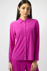Joseph Ribkoff Button Front Long Sleeve Top 253941