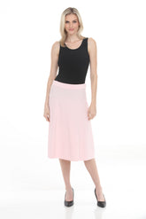 Joseph Ribkoff High-Waist Sweater Knit A-Line Skirt 261745