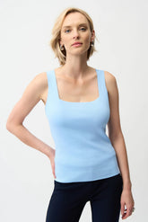 Joseph Ribkoff Square Neck Sleeveless Fitted Camisole Top 261923