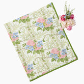 Pink & Blue Lady Isabella's Garden Tablecloth