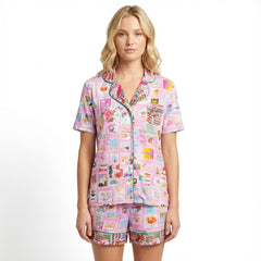 Johnny Was Sekai The Short Cotton Pajama Set MS8425-S