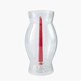 Engraved Glass Lantern