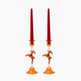 Bambi Glass Candle Holder (Pair)