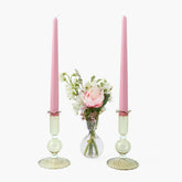 Green Small Eden Candle Holders (Pair)