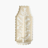 Putty Chinoiserie Tole Candle Sconce