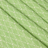 Green Theodora Trellis Fabric