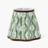 Olive & Chocolate Ikat Lampshade (18cm)