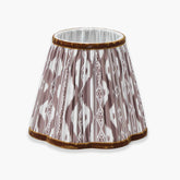 Chocolate Ikat Lampshade (18cm)