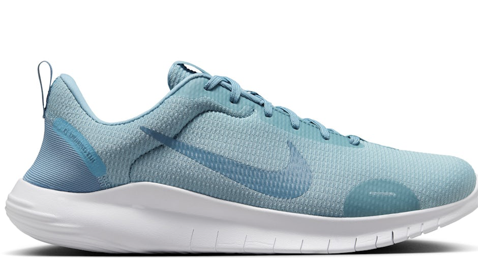 Flex Experience Run 12 Denim Turquoise White Smokey Blue
