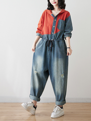 Hoodie Overalls - Casual Chic Comfort | Eva Trends
