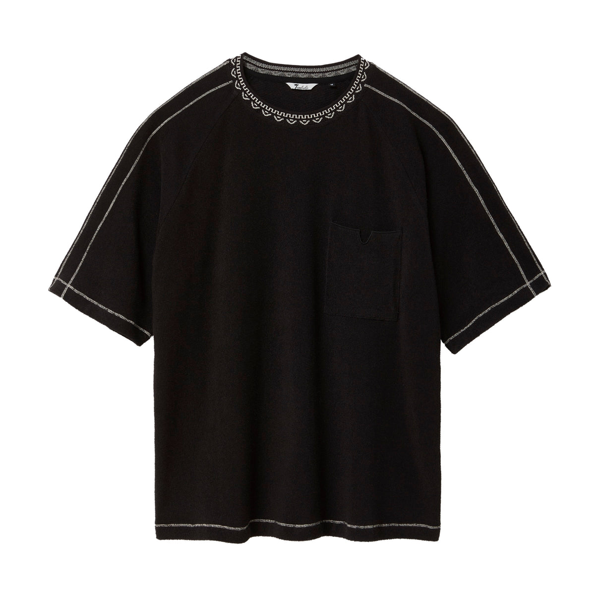 Raglan Terry Tee (Charcoal)