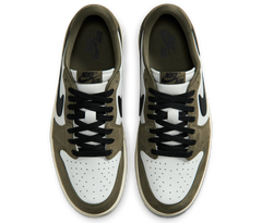 1 Retro Low Medium Olive Summit White Sail Black
