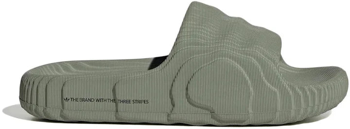 Adilette 22 Slides Silver Green (Women's)