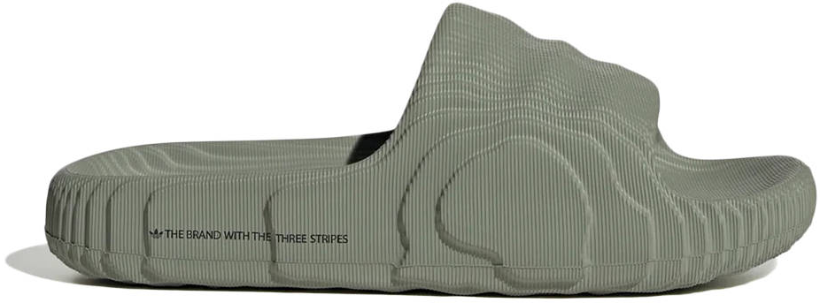Adilette 22 Slides Silver Green