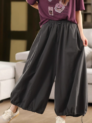 Women's Summer Relaxed Fit Soft Casual loose Bottom