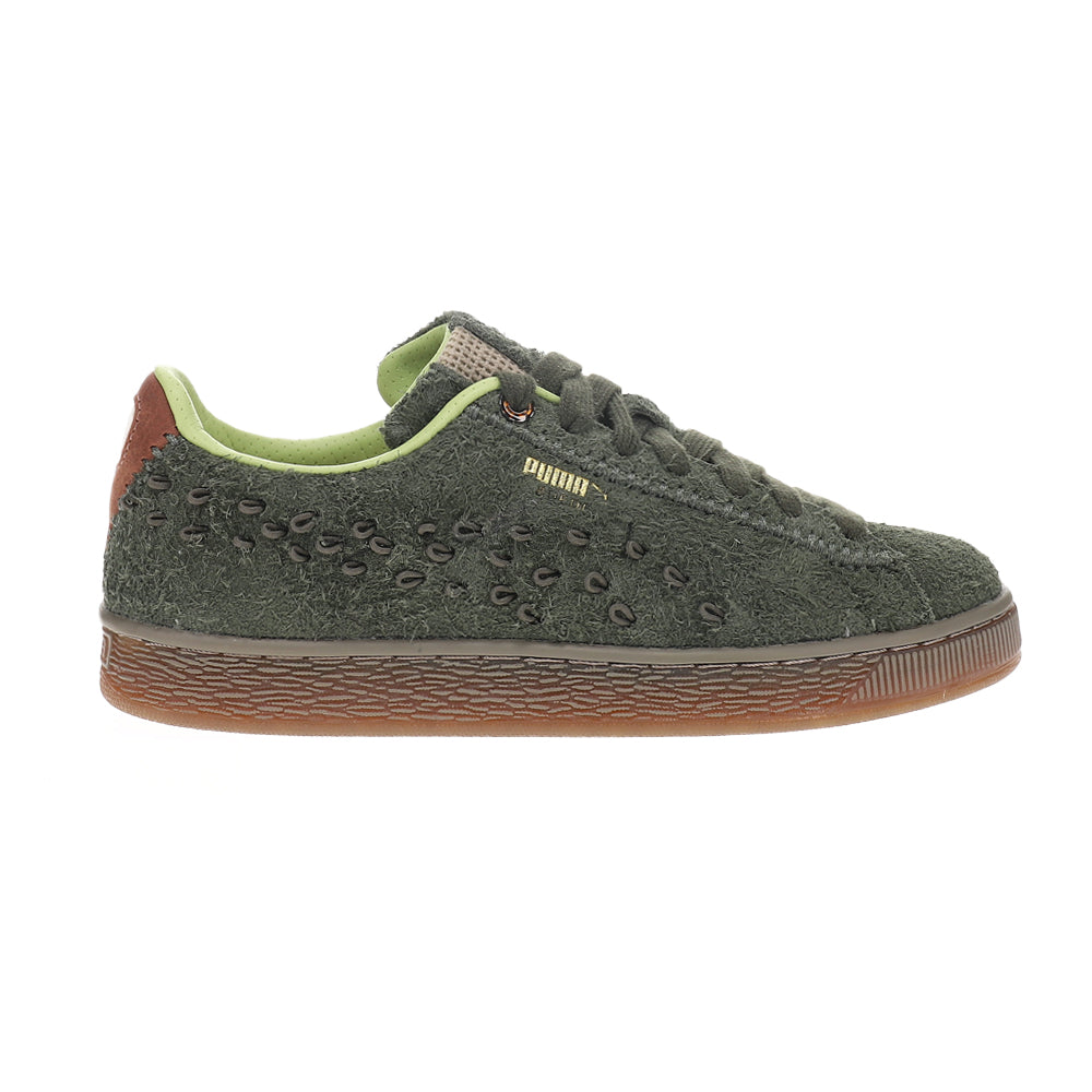 X BODEGA Suede Lace Up Sneakers