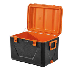 Portable Hard Cooler 63QT | 90-Can Capacity with Cup Holder