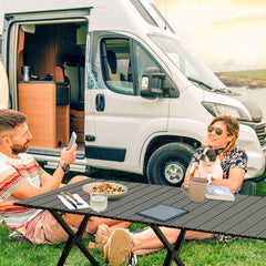 Foldable Roll-Up Camping Table – Lightweight Portable Outdoor Table