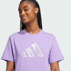 Women's adidas Tech Metallic Graphic Tee