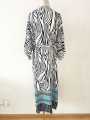 Dream Girl Women's Cotton Cardigan Style Kimono Jacket