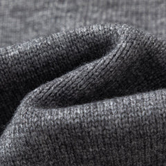 Autumn Dog Jacquard Fake Two-Piece Loose Sweater