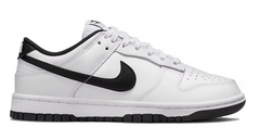 Dunk Low White Black (2022) (W)