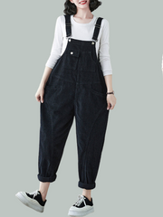 Bib Overalla - Casual Pocket Style | Eva Trends