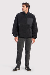 Men's Summit Sherpa Pullover | Black