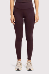 High-Waist Elevate Legging | Eggplant