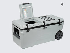 100L Wheeled Rolling Cooler – Heavy-Duty Ice Chest for Camping, Fishing & Catering