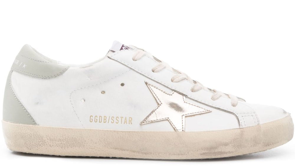 Golden Goose Super Star White Platinum Grey (Women’s)