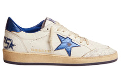 Golden Goose Ball Star Nappa White Blue