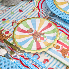 Circus Side Paper Plates (Set of 8)