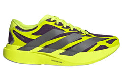 a Adizero Evo SL EXO Aurora Plum Solar Yellow