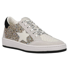 Kristen Glitter Lace Up Sneakers