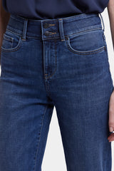Bailey Relaxed Straight Crop Jeans - Asturia Shore