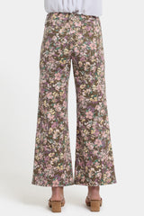 Mia Palazzo Ankle Jeans - Earth Blooms