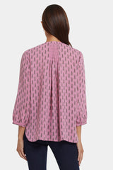 Pintuck Blouse - Palaiseau