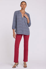 Pintuck Blouse - Gillian Geo