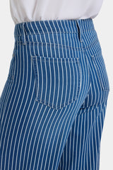 Teresa Wide Leg Jeans - Marseille Stripe