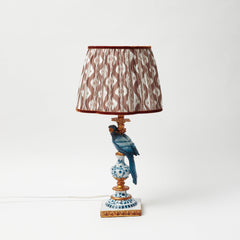 Chocolate Ikat Lampshade (30cm)